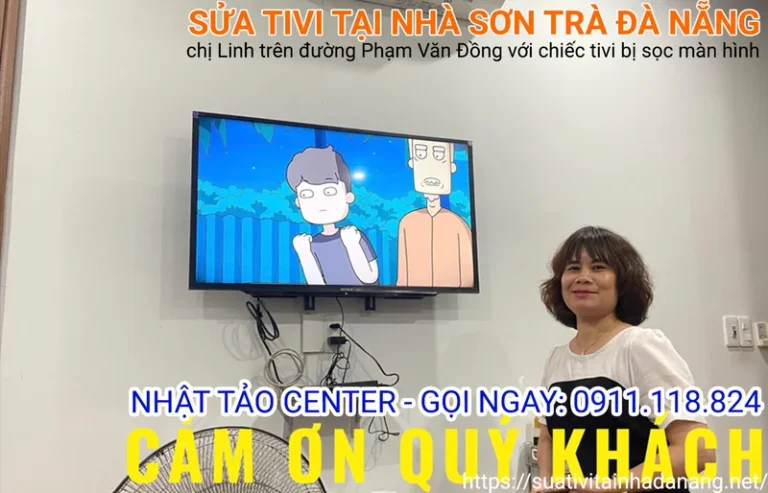 review khách hàng Sửa tivi tại nhà Sơn Trà Đà Nẵng 1