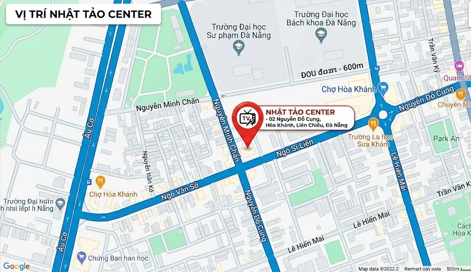 Bản đồ vị trí NHật Tảo