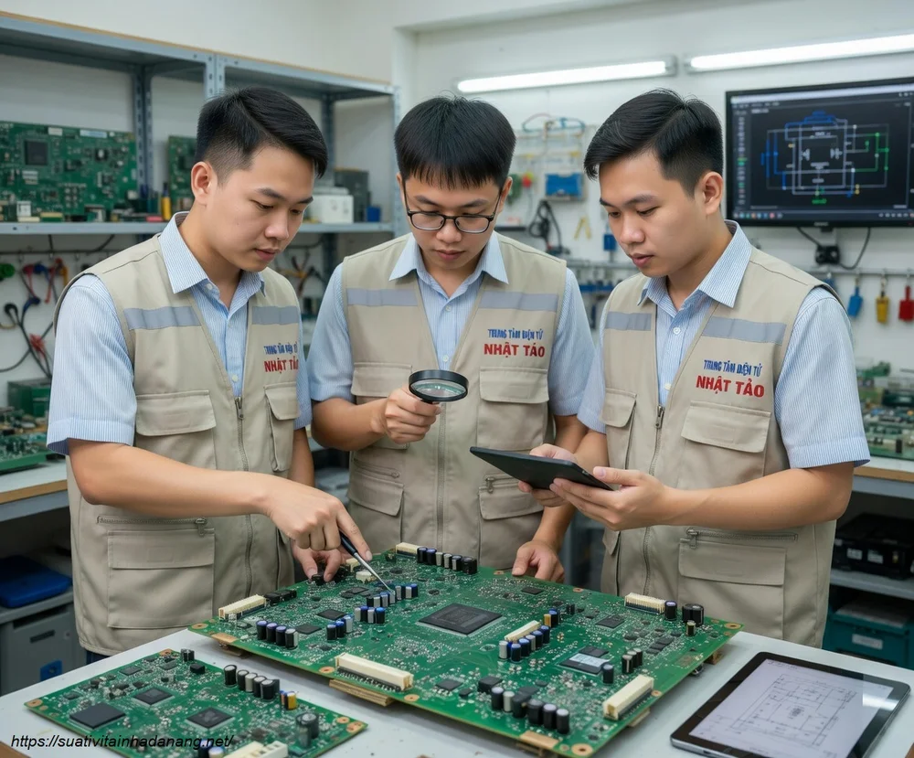 Học viên học nghề tại Nhật Tảo Center