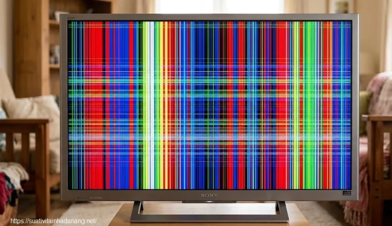 Tivi Sony 42W700B bị sọc màn hình