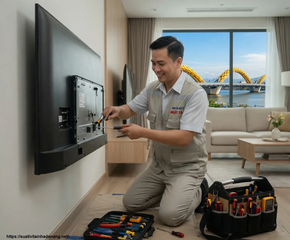 Mediamart Đổi Tivi Cũ Lấy Tivi Mới: Có Thật Sự Lợi Hay Nên Sửa? 1 sua-tivi-tai-huong-tra-da-nang-uy-tin