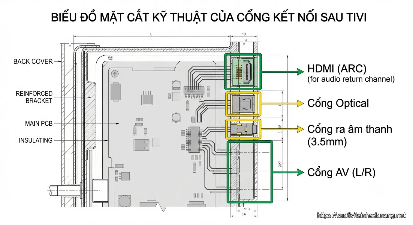 tivi mất tiếng đà nẵng - 4. Kiểm Tra Toàn Bộ Dây Cáp Kết Nối